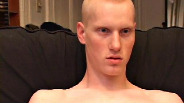 Newbie amateur Kaos delivers a great stroke show with his long slender hands. This young man takes his time jacking off with determination, ending with a perfect cum shot for the camera.
