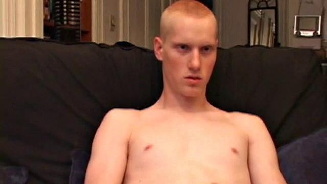 Newbie amateur Kaos delivers a great stroke show with his long slender hands. This young man takes his time jacking off with determination, ending with a perfect cum shot for the camera.