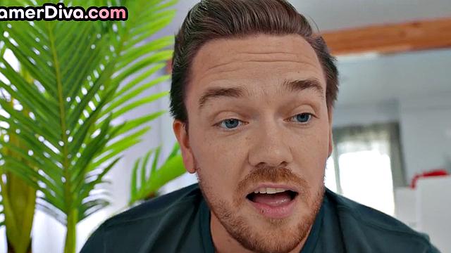 Scissoring nerdy gamers before 3way