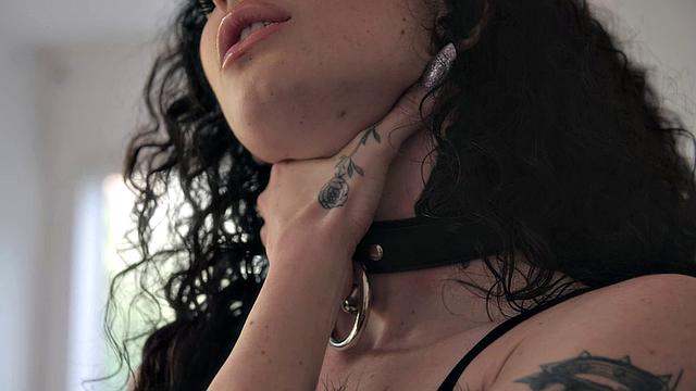 Rough Anal with Alt Goth Chick Lydia Black in Furry Lingerie