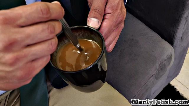 Busty jock rides his lover