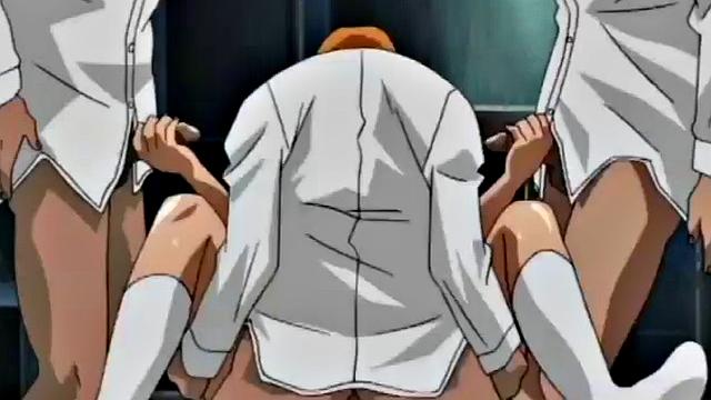 Dirty anime threeway compilation