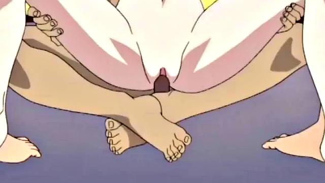 Dirty anime threeway compilation