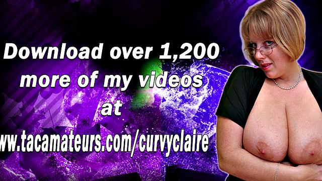 Busty Housewife Claire orders a BBC while husband away