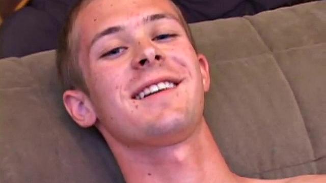 First thing to do is get naked, second thing to do is work up a boner and stroke out a load. Totally focused on the camera, Tommy Nolan is verbal as he does a little self-sucking, and then pumps a huge nut onto his face.