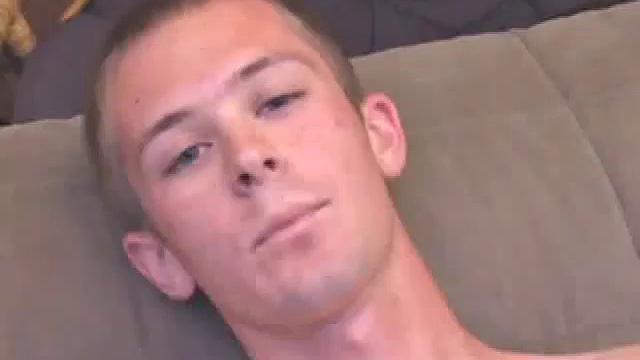 First thing to do is get naked, second thing to do is work up a boner and stroke out a load. Totally focused on the camera, Tommy Nolan is verbal as he does a little self-sucking, and then pumps a huge nut onto his face.