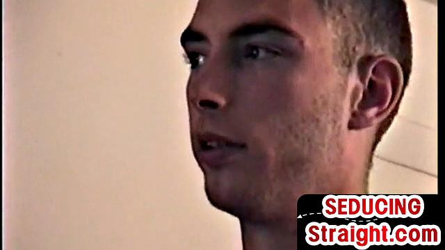 21yo vintage twink sucked by gaydaddy in homemade BJ