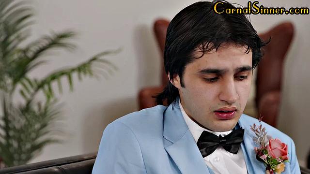 Pierced pussy cougar gets doggyfucked