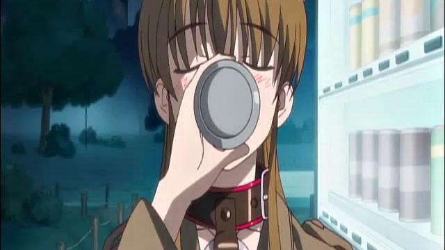 Sexy Big Tit Walks On A Leash Outdoors