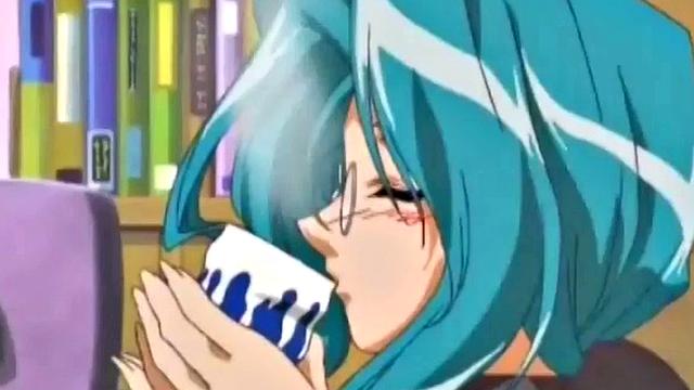 Blonde anime chick with big tits gets her pussy fingered in a cartoon fantasy