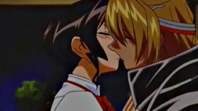 Blonde anime chick with big tits gets her pussy fingered in a cartoon fantasy