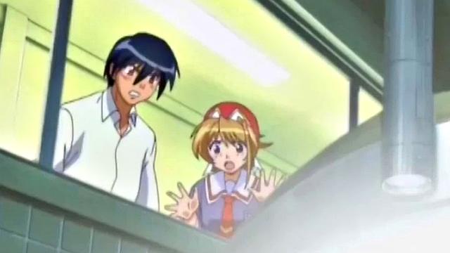 Blonde anime chick with big tits gets her pussy fingered in a cartoon fantasy