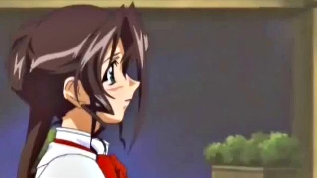 Blonde anime chick with big tits gets her pussy fingered in a cartoon fantasy