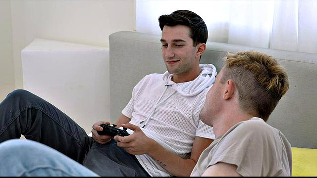 Kai Masters and Braden Taylor Get Oiled Up