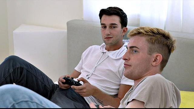 Kai Masters and Braden Taylor Get Oiled Up