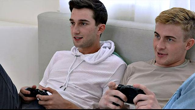 Kai Masters and Braden Taylor Get Oiled Up