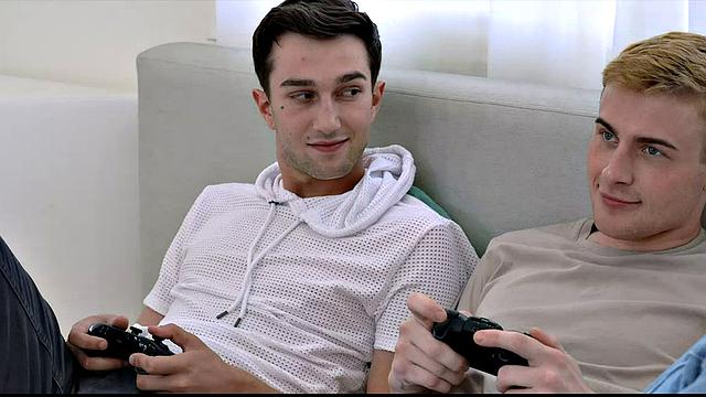 Kai Masters and Braden Taylor Get Oiled Up