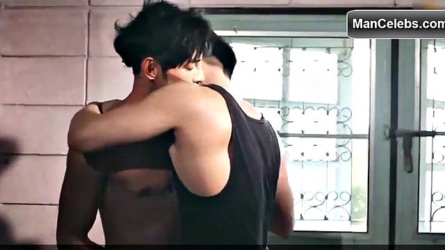 Asian hottie Ameen Sirita gives a raw and dirty blowjob in the heat of the indoors