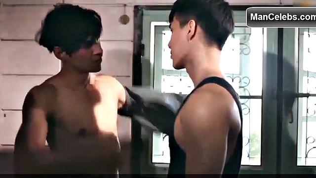 Asian hottie Ameen Sirita gives a raw and dirty blowjob in the heat of the indoors