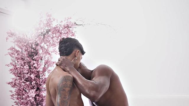 Amateur Latin stud by IR jock after blowjob