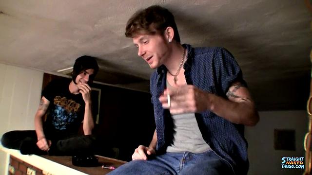 Horny Guys Will Masturbate Anywhere! - Devin Reynolds And Billy da Kidd