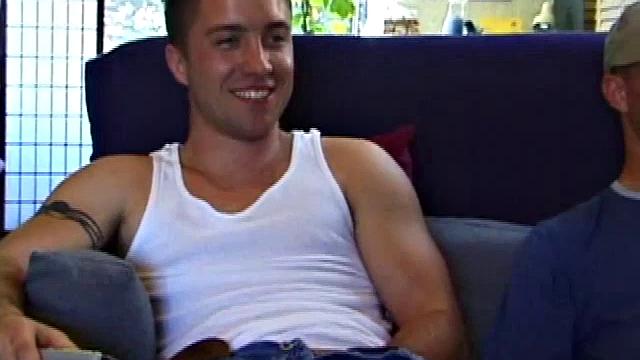 Timmy and Kenny are both gay and Johnny is a curious straight boy. He wants to know how guys do it, so Timmy swallows Kenny's thick cock.