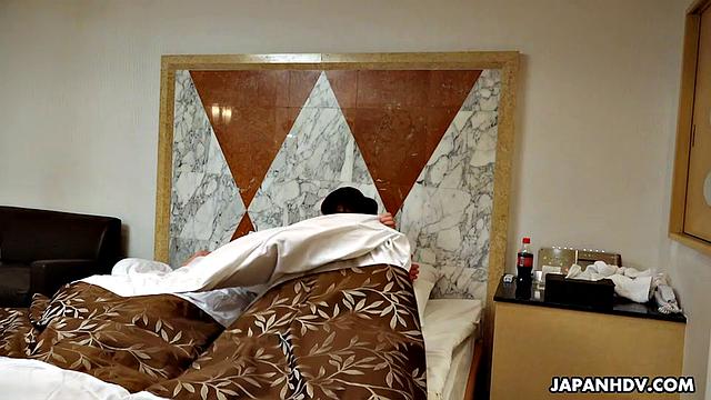 Yu Ito brings lover back to Tokyo love hotel to fuck