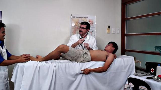 Argie comes to Doctor Tickles and gets treated to a tickle fetish fiesta of ticklish treatment. Doc does a foot tickling workover that sends Argie into hysterics.