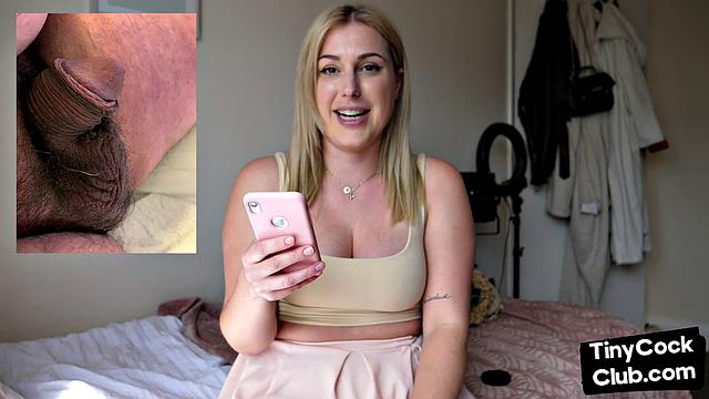 SPH busty amateur babe talks dirty about penises