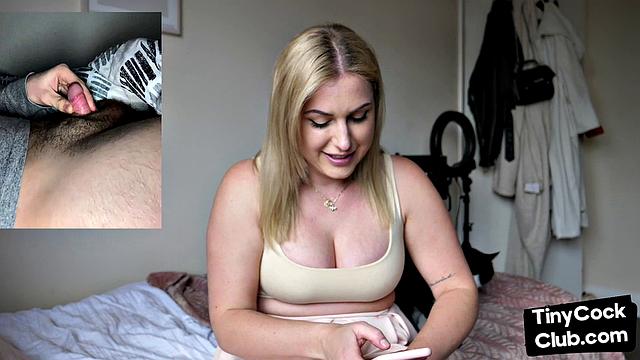 SPH busty amateur babe talks dirty about penises