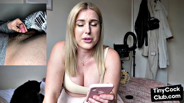 SPH busty amateur babe talks dirty about penises