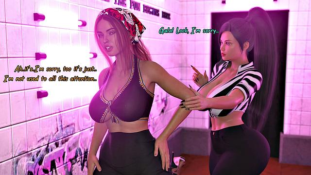 Eager Little Cum Bucket Futa Fucks Herself And Grows A Monster - Comic