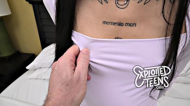 Watch this tall and exotic 18-year old suck a cock