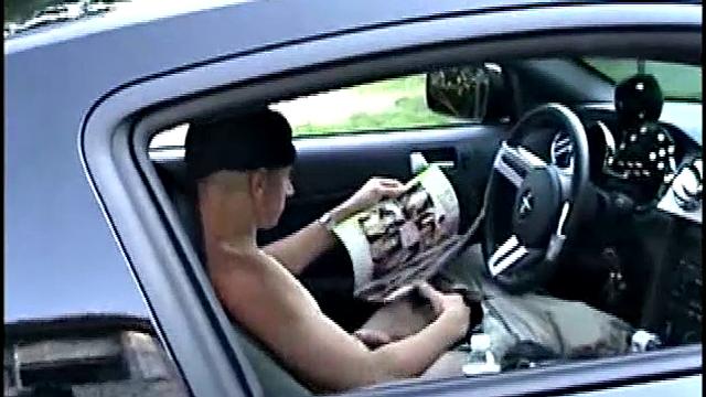 Cory Gets a Public Blowjob