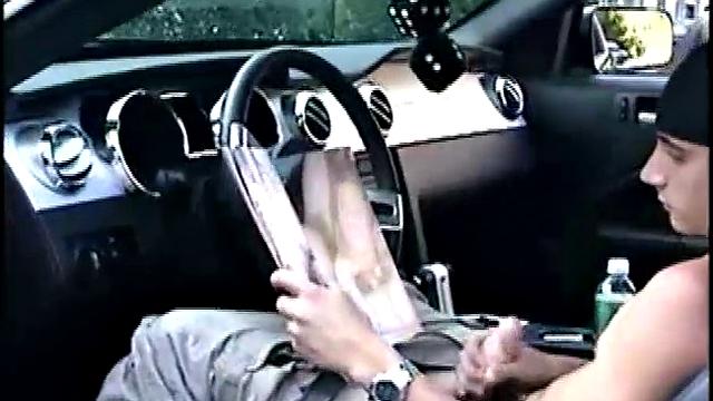 Cory Gets a Public Blowjob