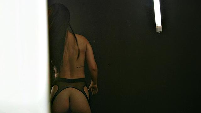 Watch May's tight pussy get fingered in various positions by herself in this hot outdoor session!