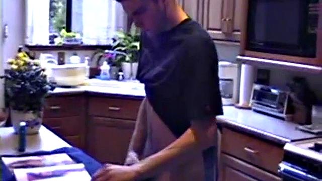 Amateur Ric Beating Meat