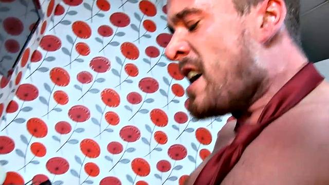 Buxom British Nurse Bonnie Rose Pounded by Boss