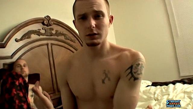 White guy from NYC takes a hard load from a straight thug