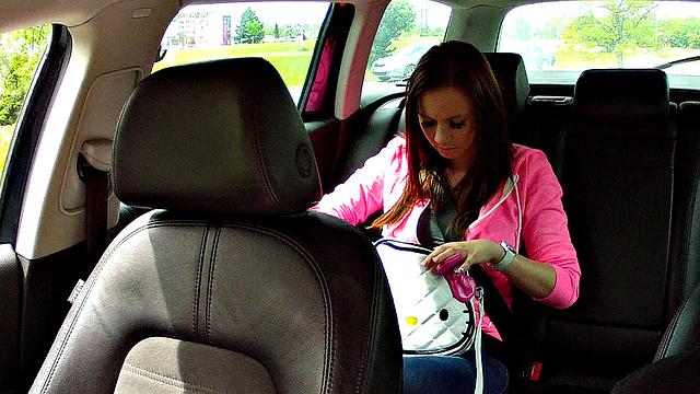 Adorable Hottie Loves The Taste of Taxi Driver's Cock in every position imaginable