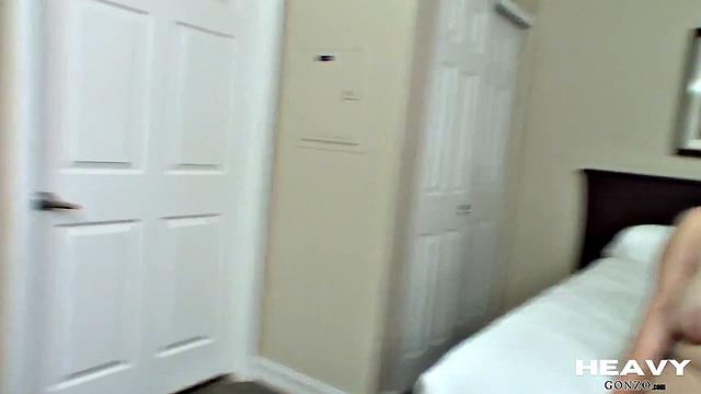 Gonzo babe gets nailed by DILF