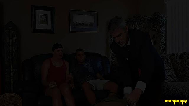 Diamond Thief: студенты в бондаже - Хосе Кортес, Лео Блю и Ричард Леннокс