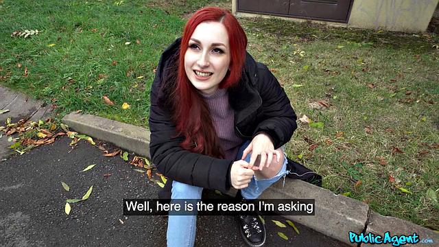 Tattoo Redhead Rides for Money