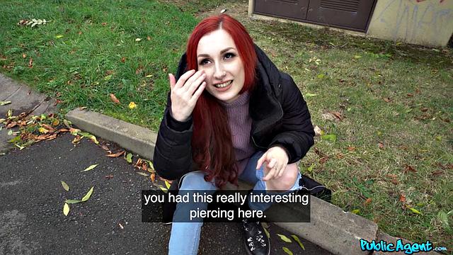 Tattoo Redhead Rides for Money