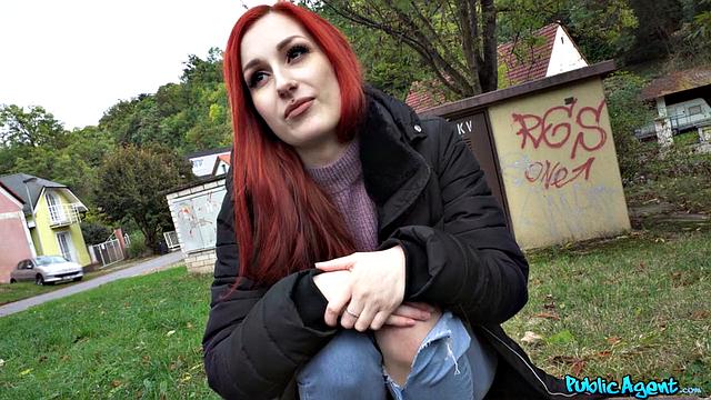 Tattoo Redhead Rides for Money