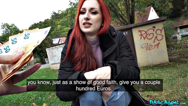 Tattoo Redhead Rides for Money