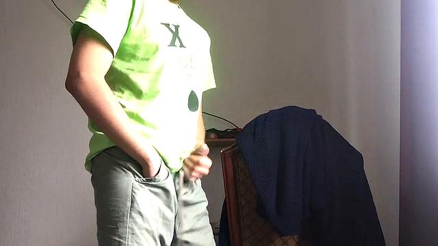 Our Featrued Solo Boy of the Week is Gilberto Garcia, a Horny Latino Who is Already Boned Up Before his Clothes Come Off. He Opens his Pants to Show He'S Packing a Big Stiff Cock.