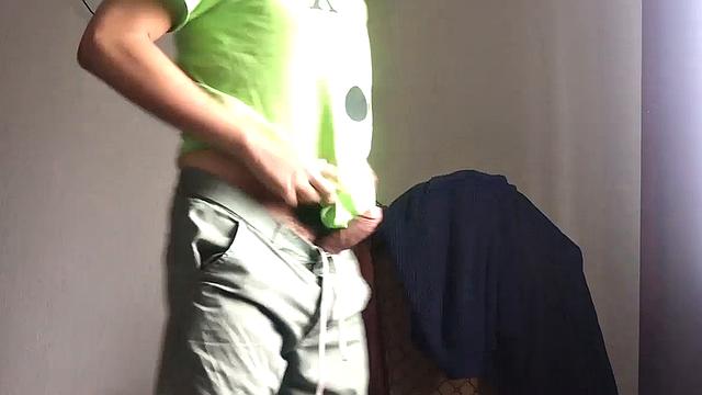 Our Featrued Solo Boy of the Week is Gilberto Garcia, a Horny Latino Who is Already Boned Up Before his Clothes Come Off. He Opens his Pants to Show He'S Packing a Big Stiff Cock.