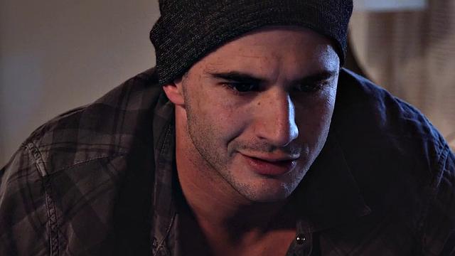 Man pounds busty babe in the office while she licks his shaft