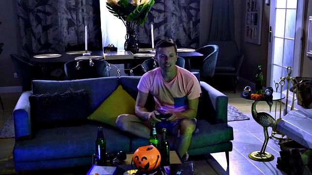 Asian horror babe in cockriding trio while in uniform